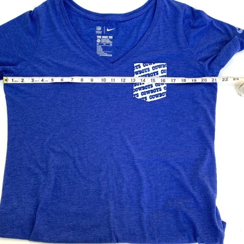 The Nike Tee Dallas Cowboys women’s t-shirt,‎ XXL with Cowboy pocket on front - Picture 7 of 9